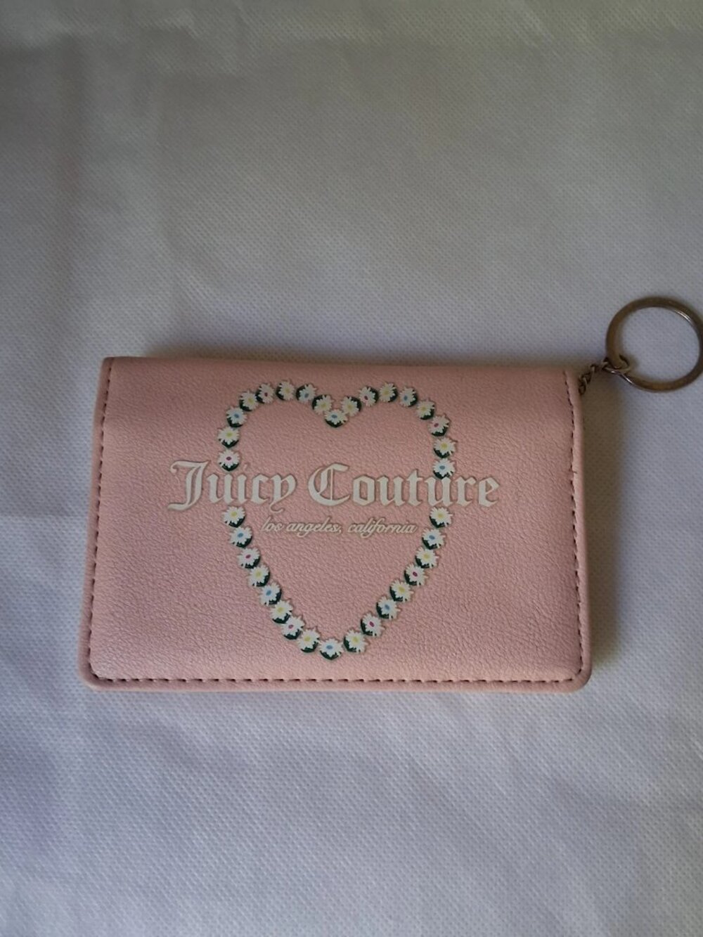 Juicy Couture Daisy Heart Pink Wallet